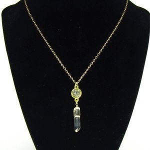 Amazing crystal pendant necklace